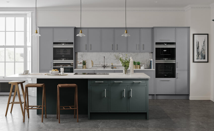 Photo of the Brompton kitchen design by Cadbury Kitchens