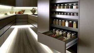 optimize kitchen storage space