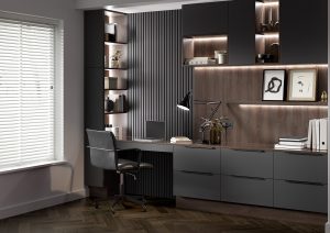 Porter Matt Graphite and Unity Sepia Gladstone Oak
